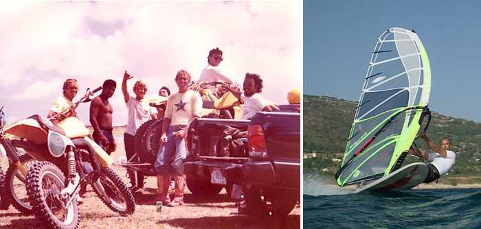 Guam 1984_Monty with Mike Waltze & Matt Schweitzer|Monty Spindler