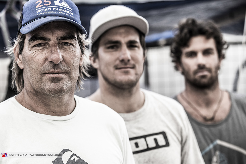Slalom Big 3=Antoine Albeau / Pierre Mortefon / Matteo Iachino