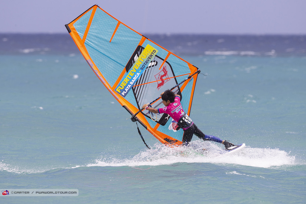 Takumi Moriya_2019 Fuerteventura PWA World Cup_U-15s Winner