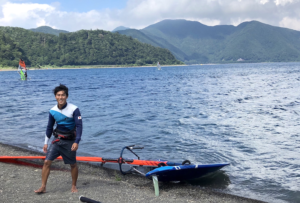 Yuma Kobayashi(J-100)Lake Motosu, Yamanashi, August 8, 2019