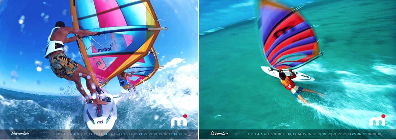 ミストラル45周年記念カレンダー プレゼント | Windsurfing magazine