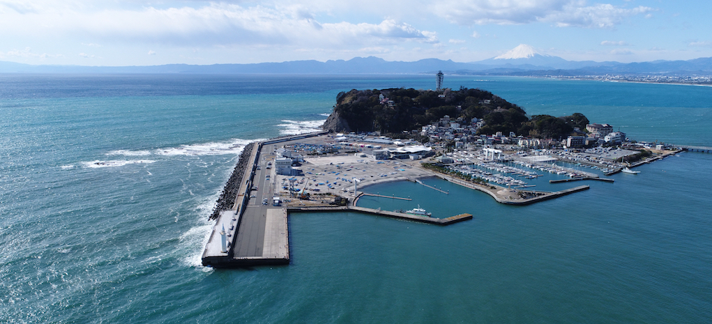 2020 Tokyo Olympic Windsurfing Racing Site, Enoshima, Kanagawa / ⒸTetsuya Satomura