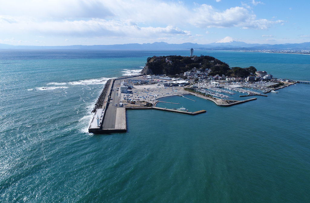 2020 Tokyo Olympic Windsurfing Racing Site, Enoshima, Kanagawa / ⒸTetsuya Satomura