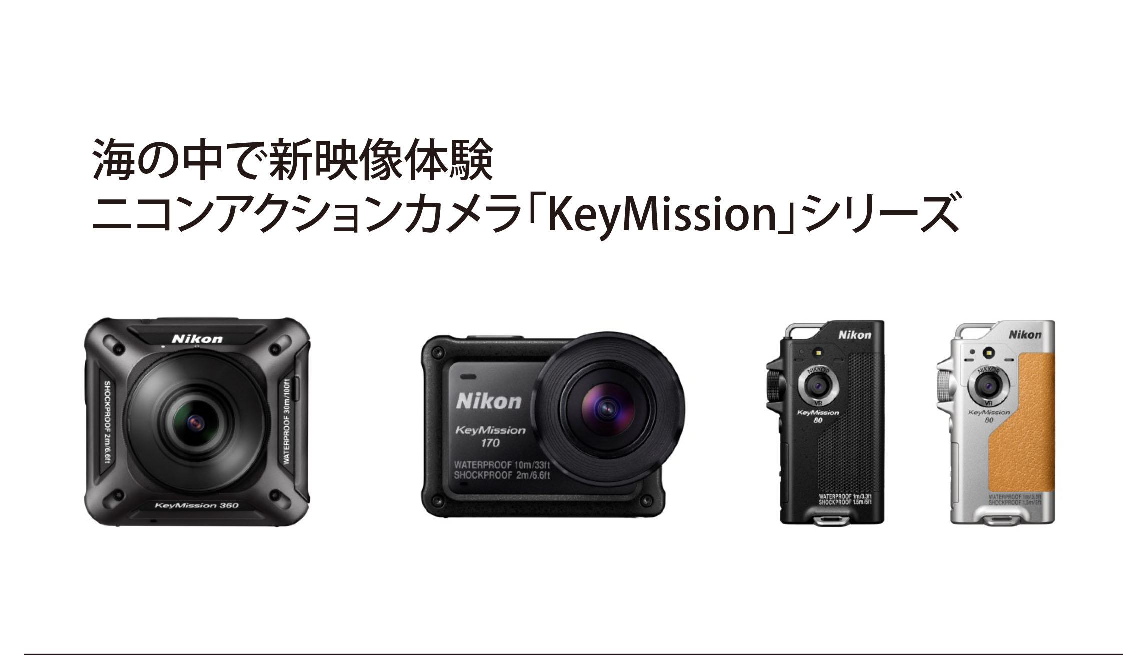 NIKON KeyMission キーミッション170 小型アクションカメラ | itakt.no