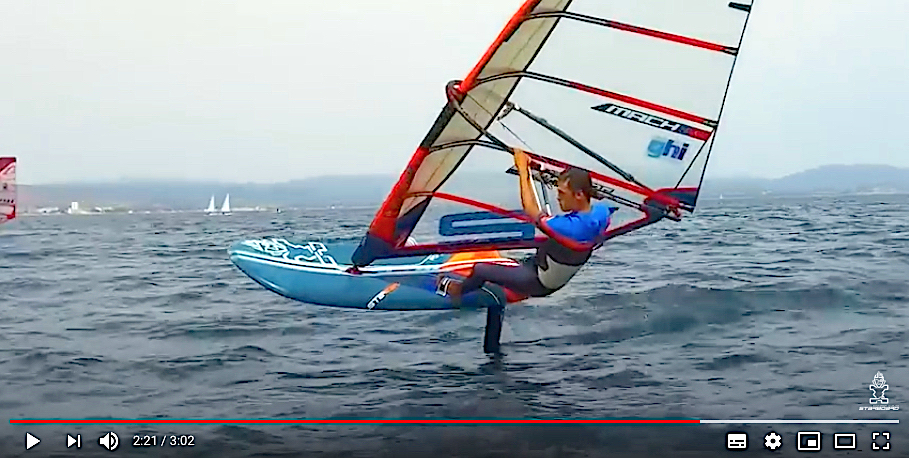 Amazing Foil Lift Efficiency_From Starboard video clips_The Future is Right Now！