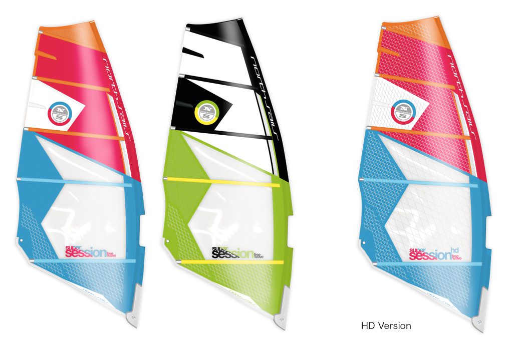 強風時のセイリングをシームレスにつないでいけるオールラウンドセイル